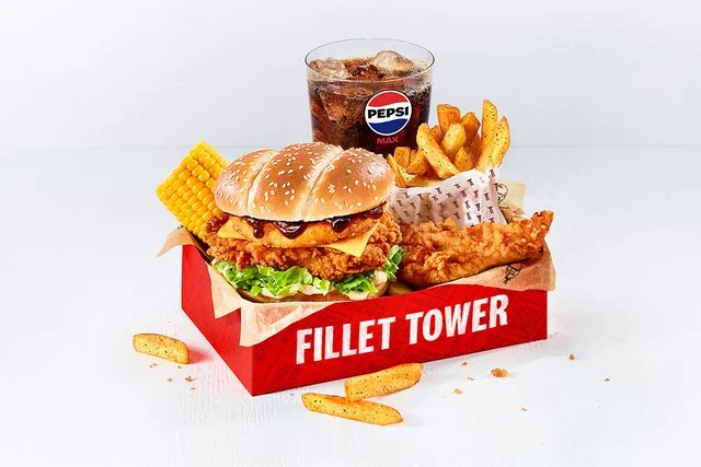 BBQ Fillet Tower Box Meal