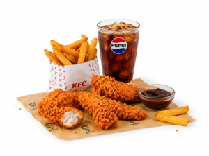 Boneless Meal: 3 pc