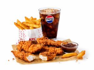 Boneless Meal: 4 pc