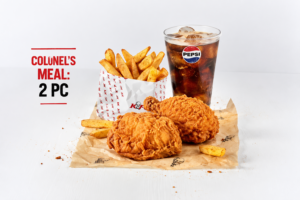 Colonel's Meal: 2 pc