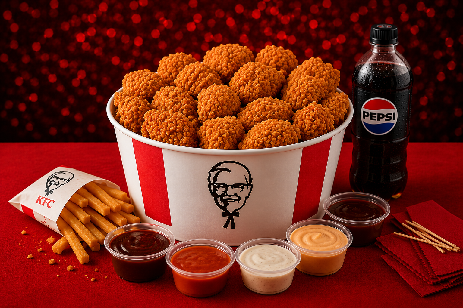 Dipping Boneless Feast 14 pc