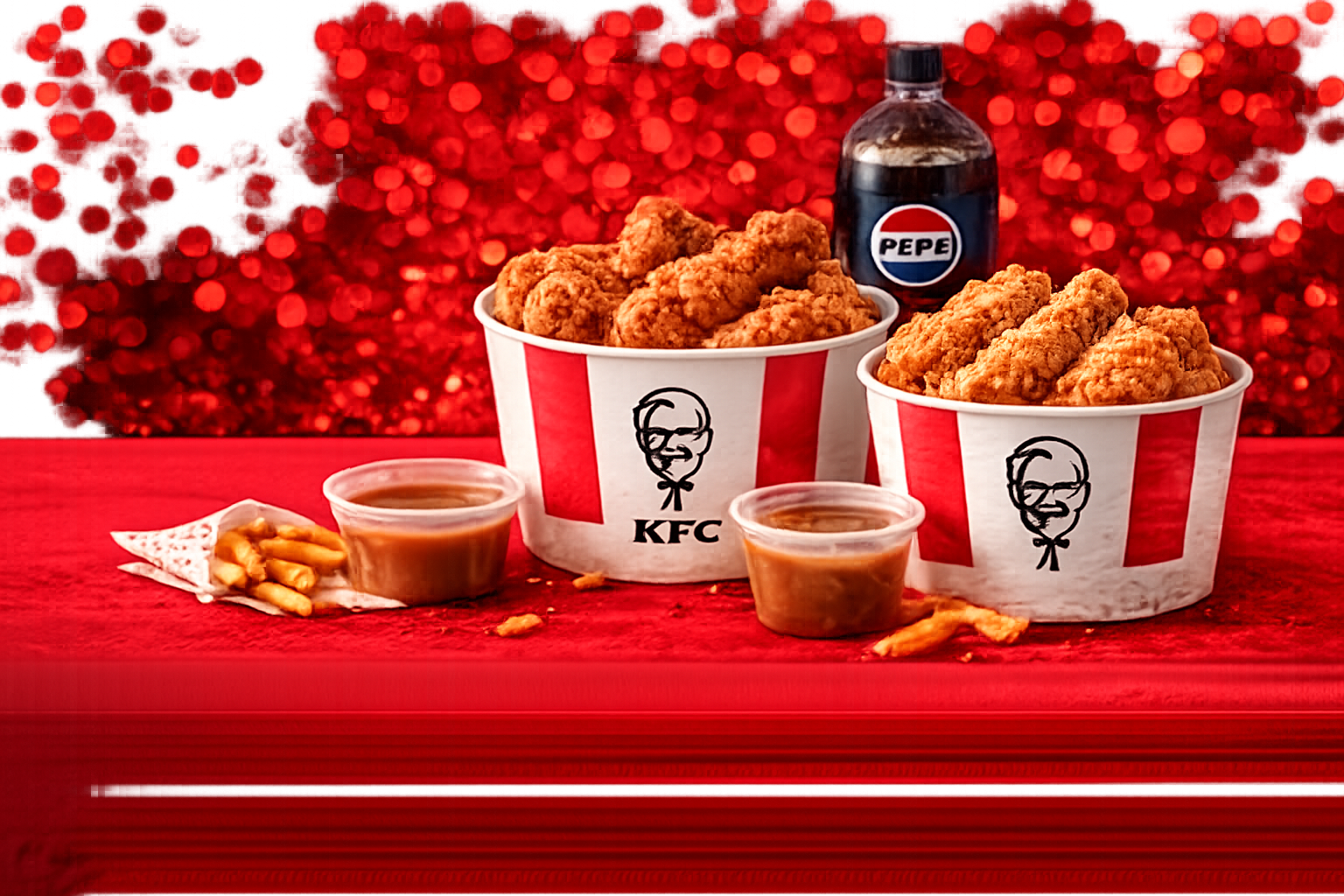 Festive Double Bucket Original Recipe Chicken Mini Fillets