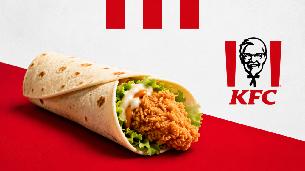KFC Wraps Menu