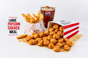 Large Popcorn Chicken Meal