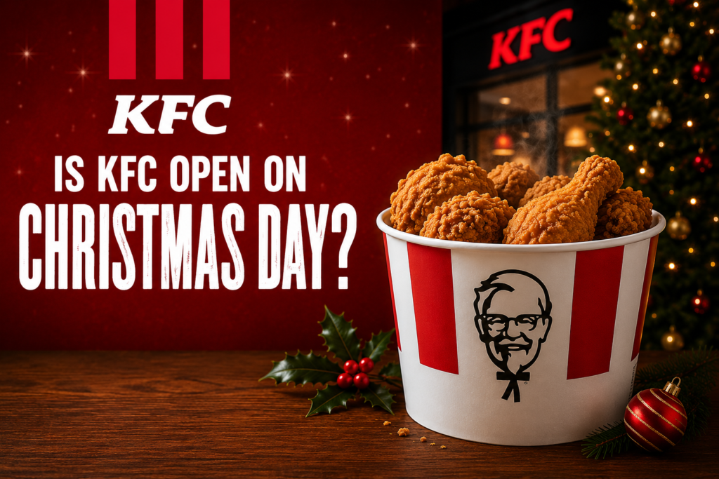 Is KFC Open on Christmas Day UK?