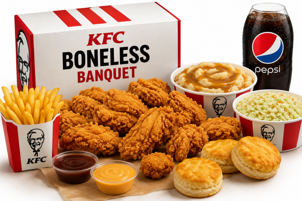 KFC Boneless Banquet Price