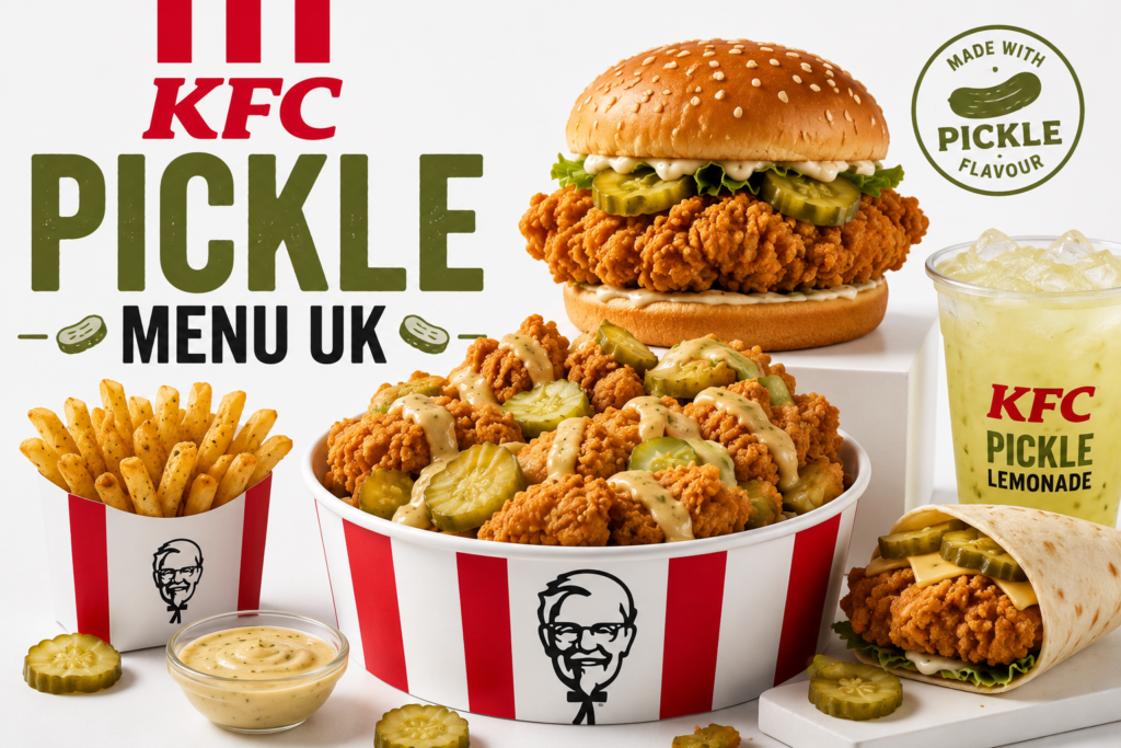 KFC Pickle Menu UK
