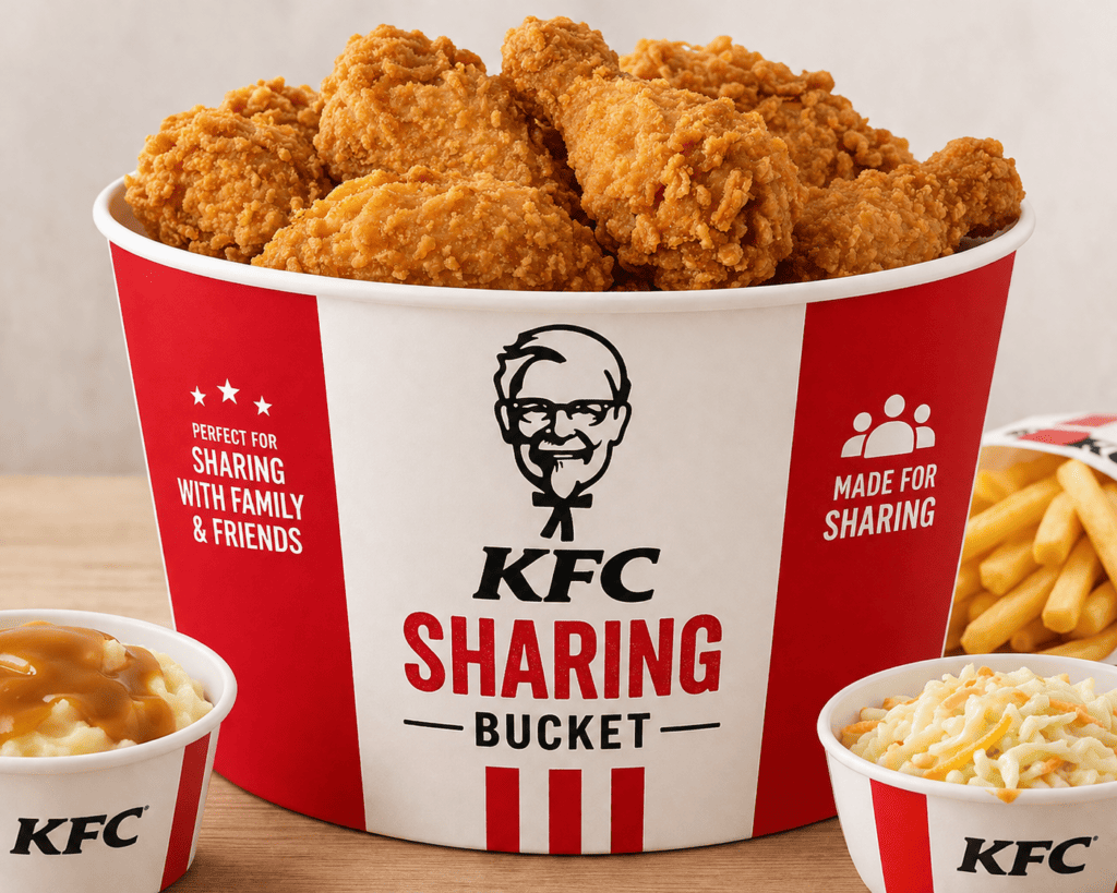 KFC Sharing Bucket UK