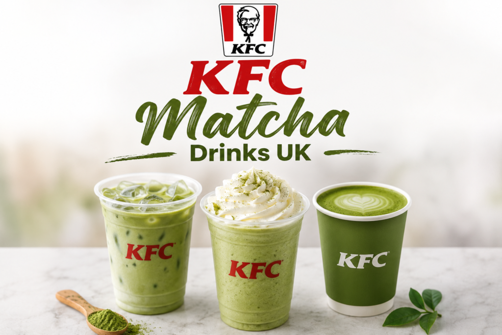 KFC Matcha Drinks UK