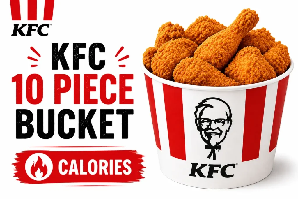 KFC 10 Piece Bucket Calories
