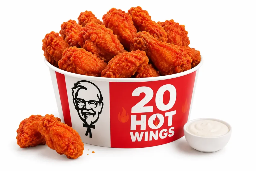 KFC 20 Hot Wings