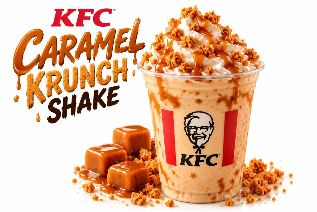 KFC Caramel Krunch Shake