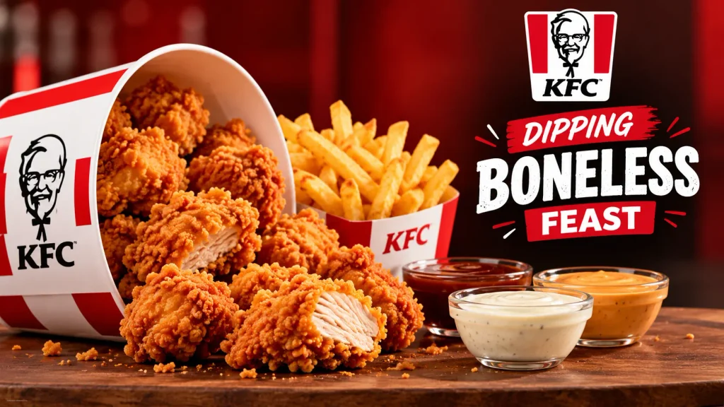 KFC Dipping Boneless Feast UK