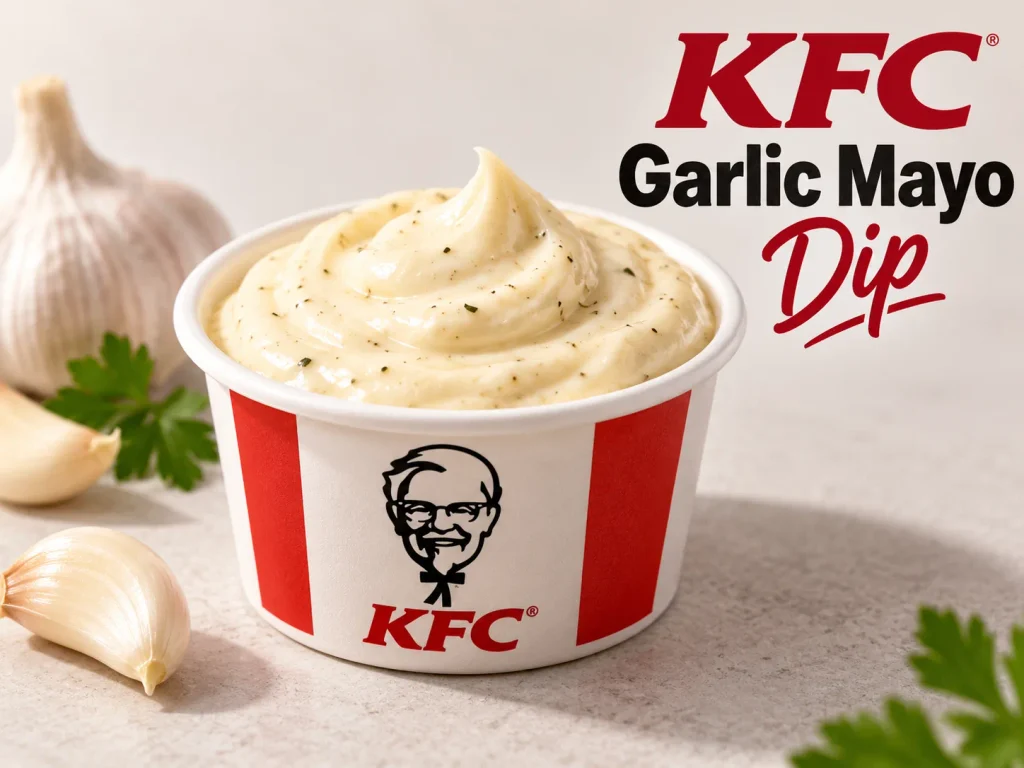 KFC Garlic Mayo Dip UK
