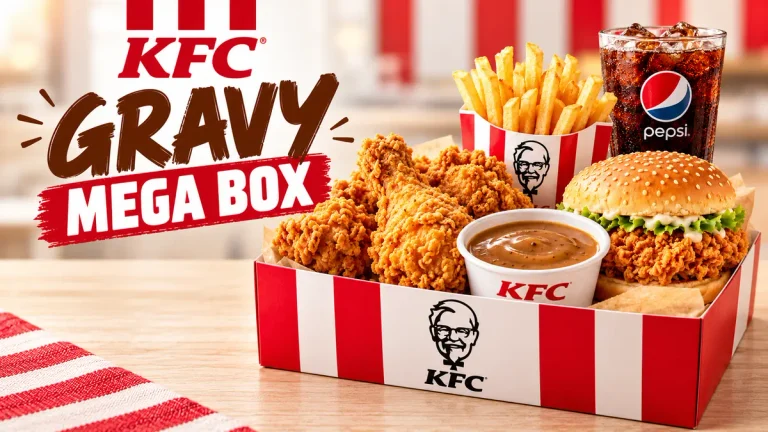 KFC gravy mega box