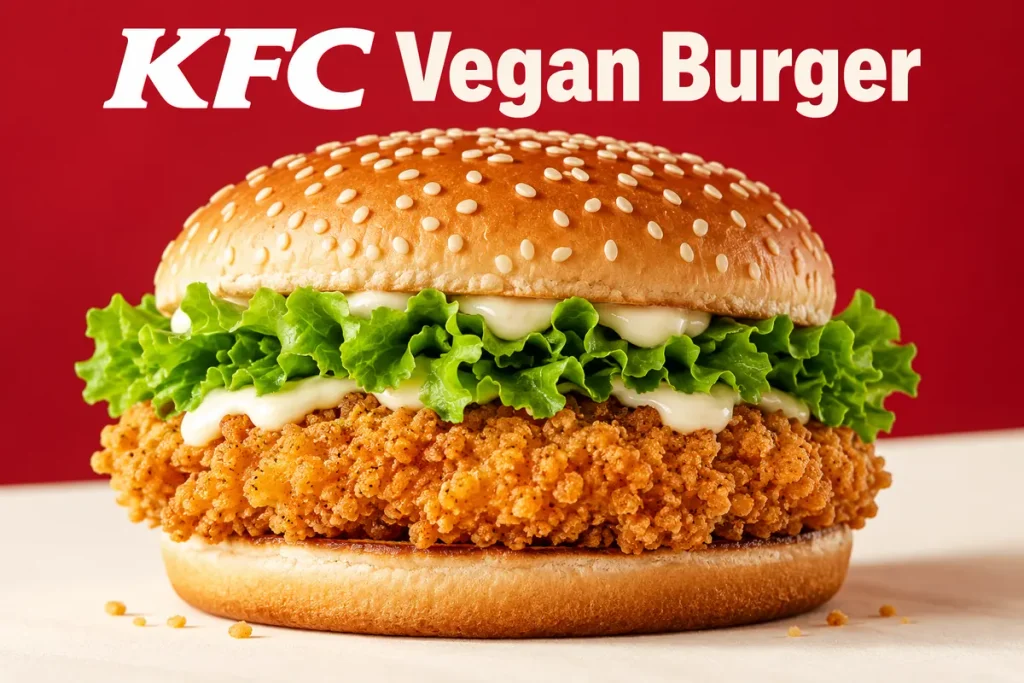 KFC Vegan Burger UK