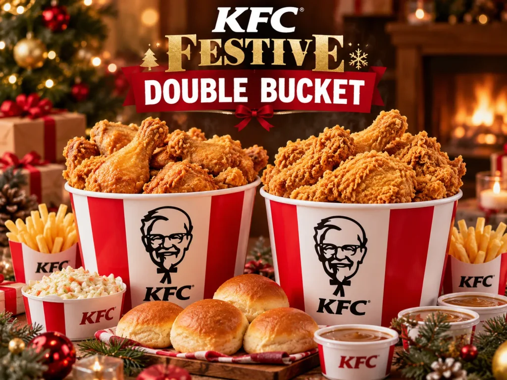 KFC Festive Double Bucket