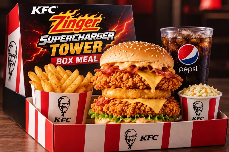 Zinger Supercharger Tower Box Meal